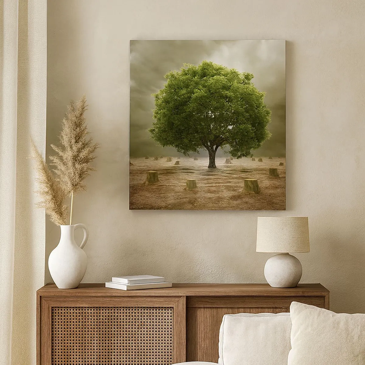 Cuadro sobre lienzo - Impresión de Imagen - La esperanza - 30x30 cm