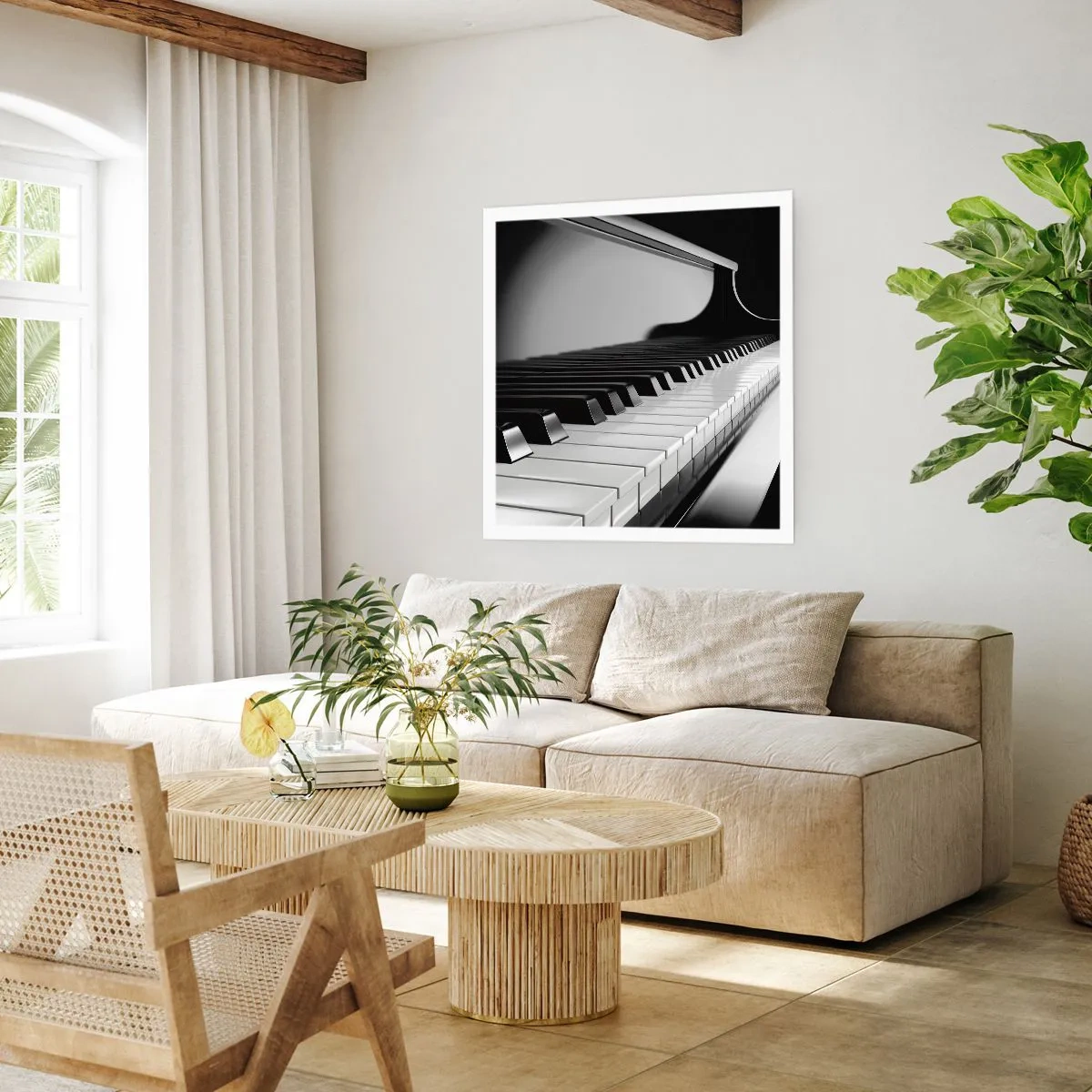Póster - Armonía musical - 30x30 cm