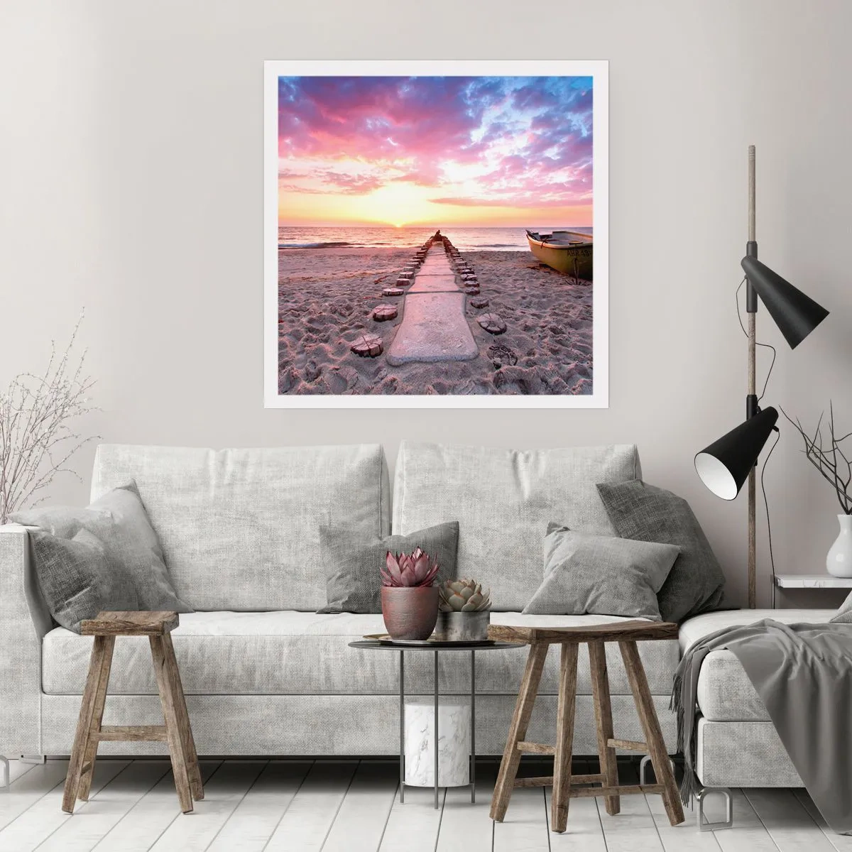 Póster - Un momento de profunda experiencia - 30x30 cm
