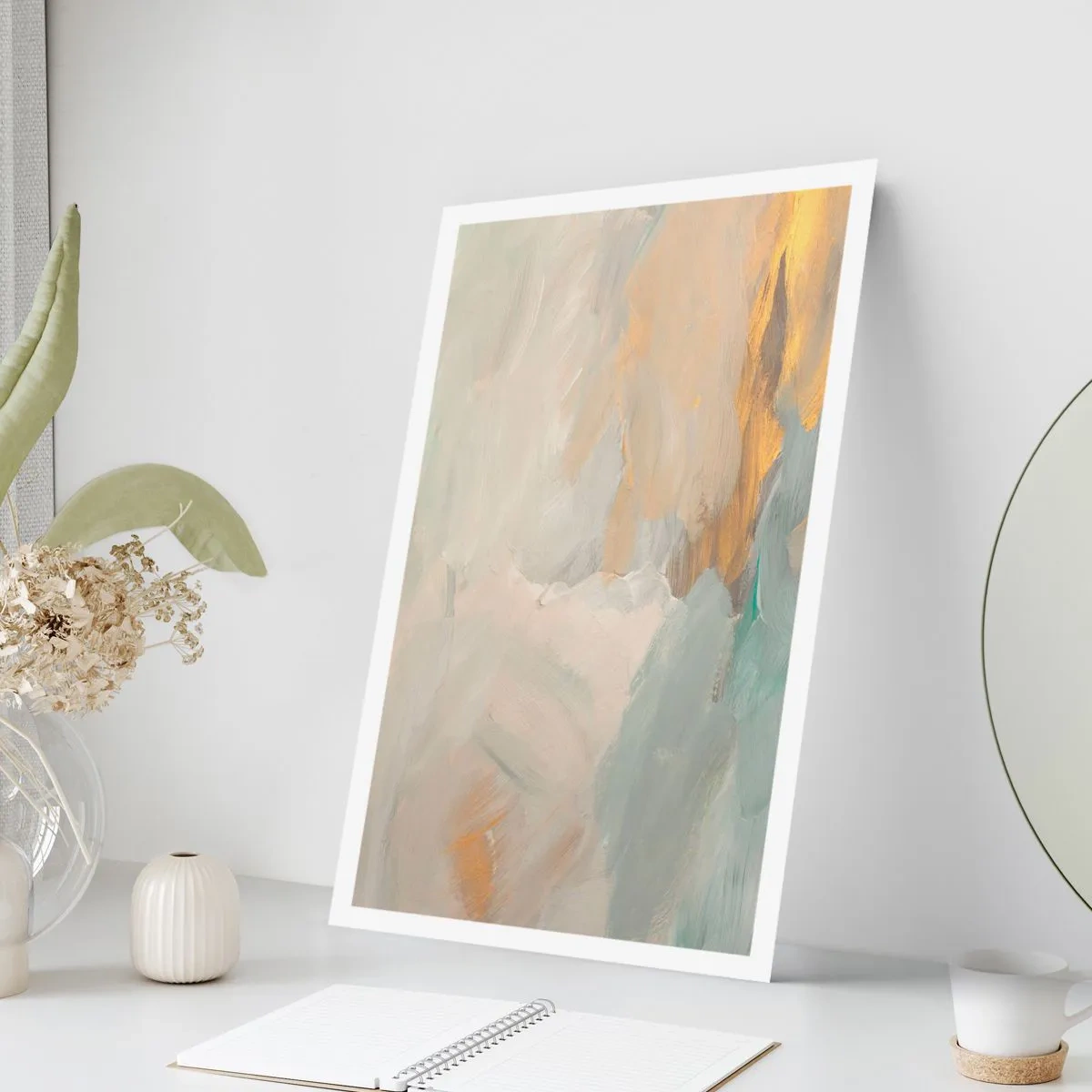 Póster - Abstracción - una tierra de dulzura - 40x50 cm