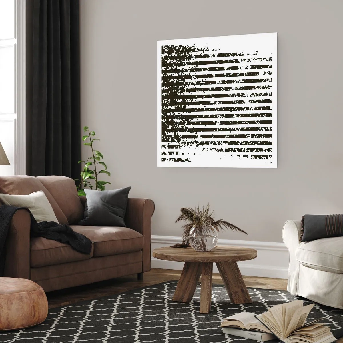 Póster - Ritmo y ruido - 40x40 cm