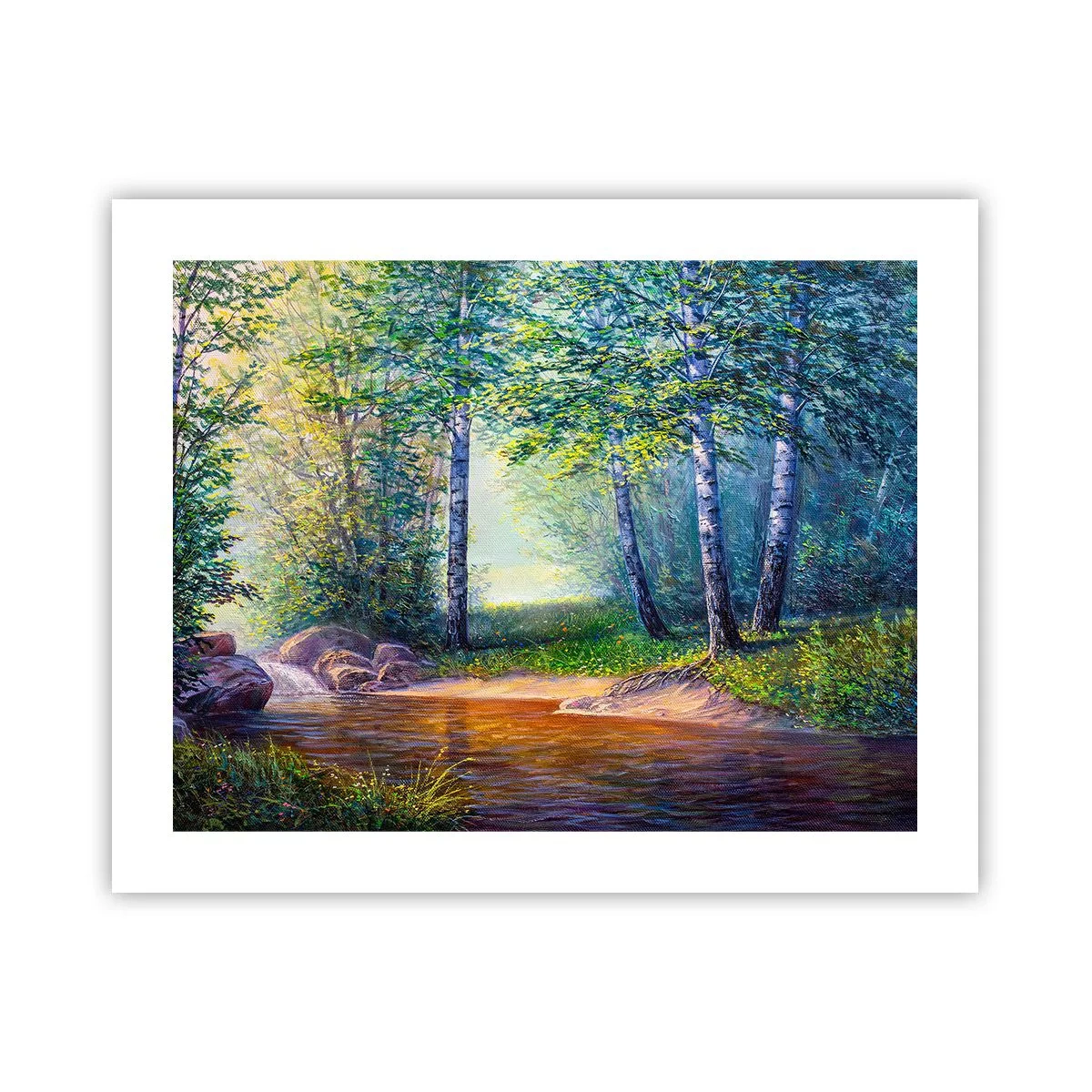 Póster - Paisaje idílico - 50x40 cm