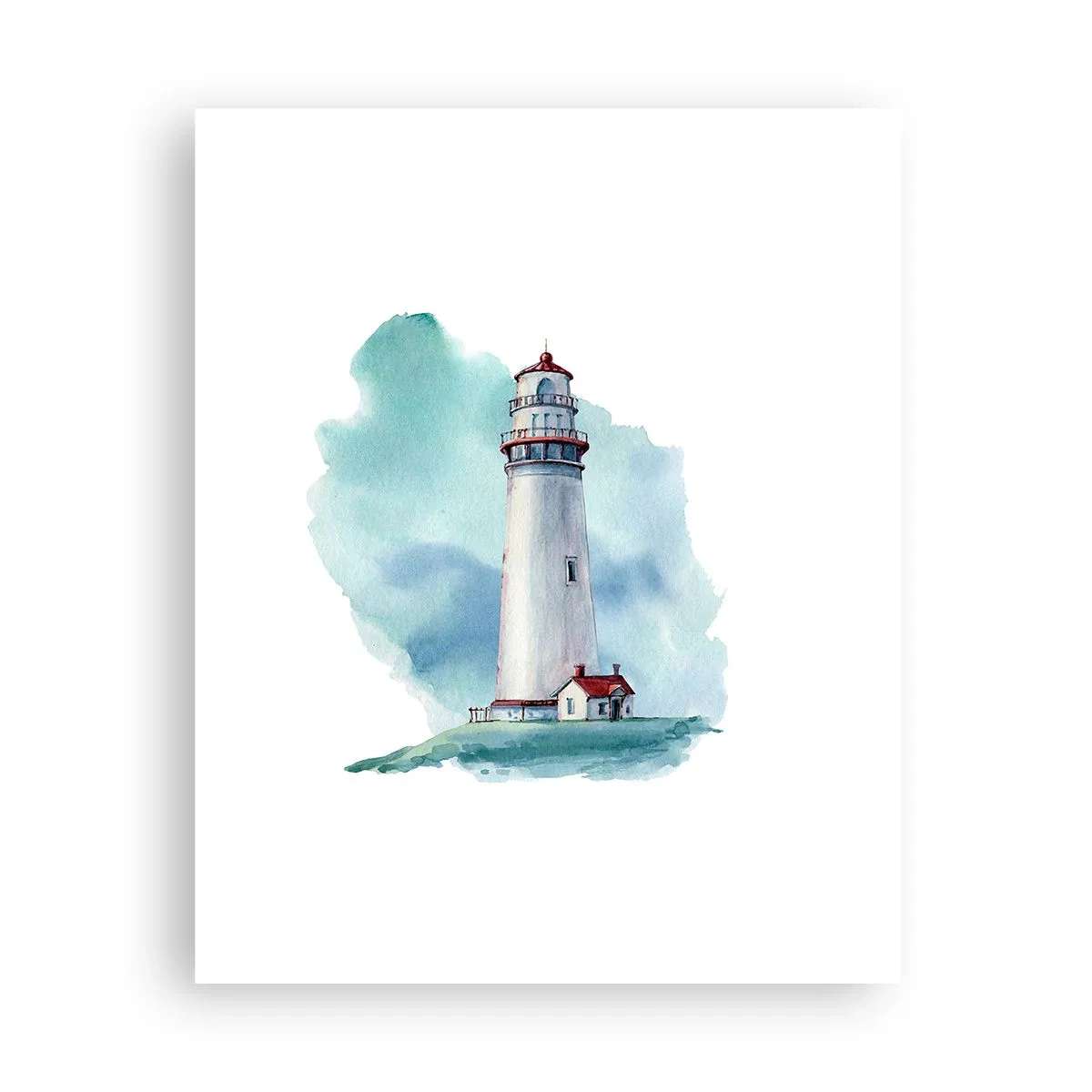 Póster - Gentil hermana del azul - 40x50 cm