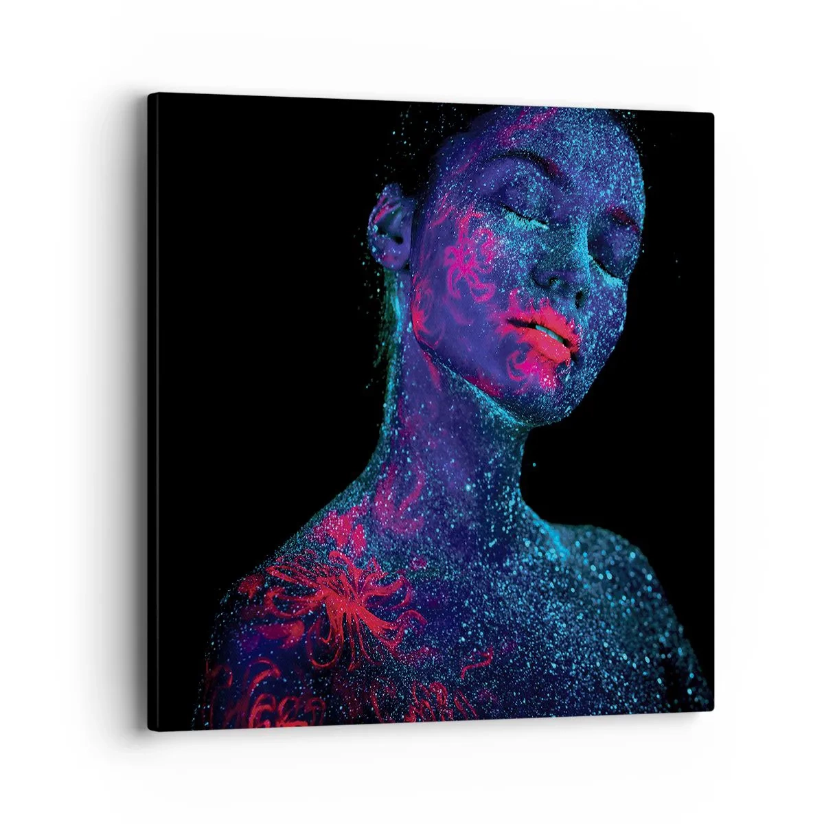 Cuadro sobre lienzo - Impresión de Imagen - En polvo de estrellas - 40x40 cm