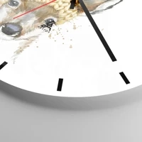 Esfera sin numeración, con rayas