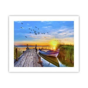 Póster - Adiós, hasta mañana - 50x40 cm