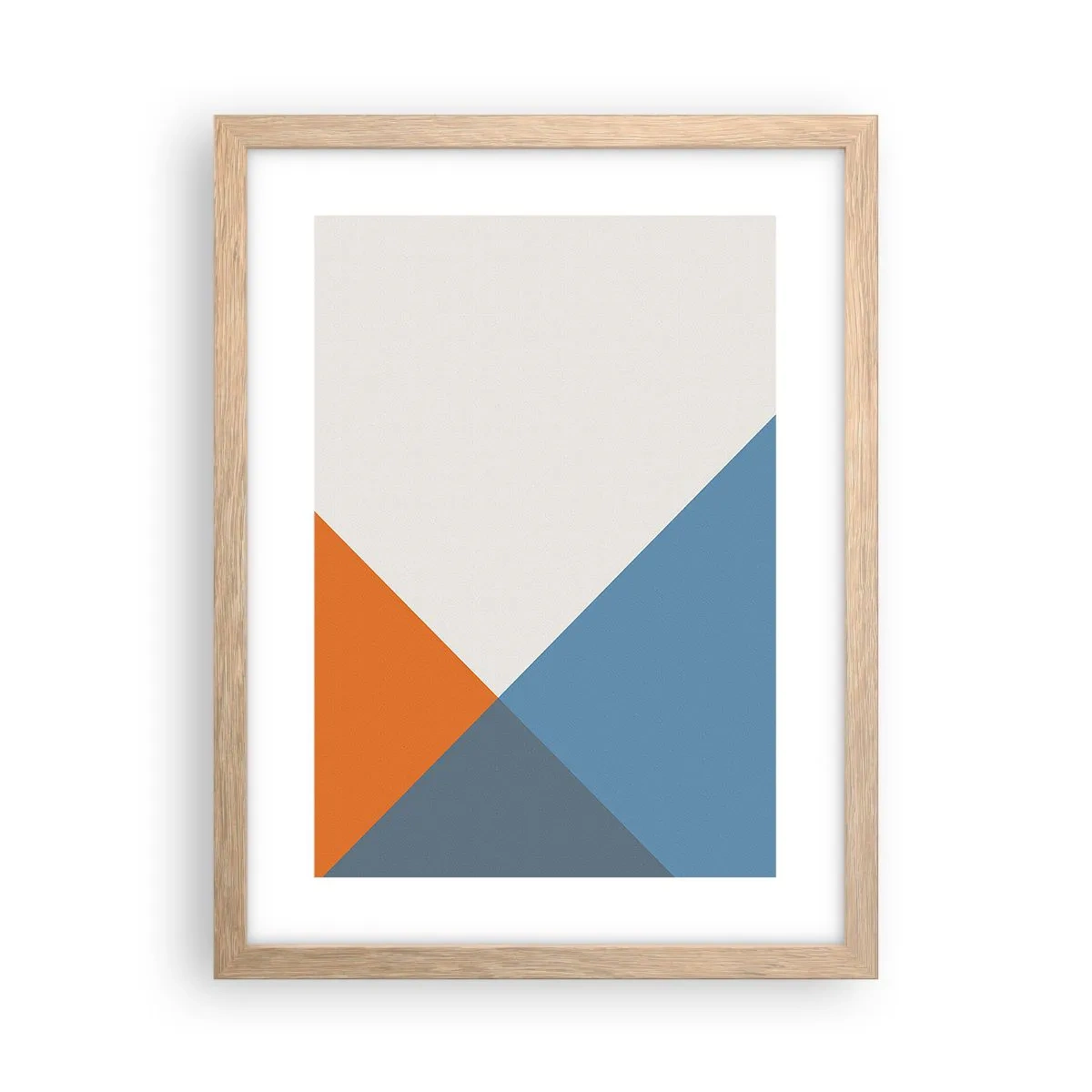 Póster en marco roble claro - Desde el punto de vista de... - 30x40 cm