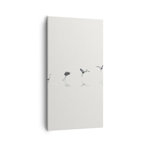 Cuadro sobre lienzo - Impresión de Imagen - Cuatro sencillos pasos para despegar - 55x100 cm