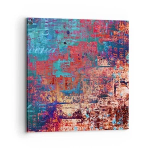 Cuadro sobre lienzo - Impresión de Imagen - Memoria y olvido - 70x70 cm
