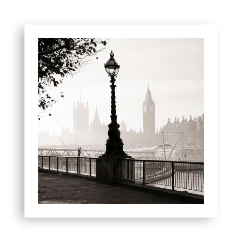 Póster - La mañana de Londres - 50x50 cm