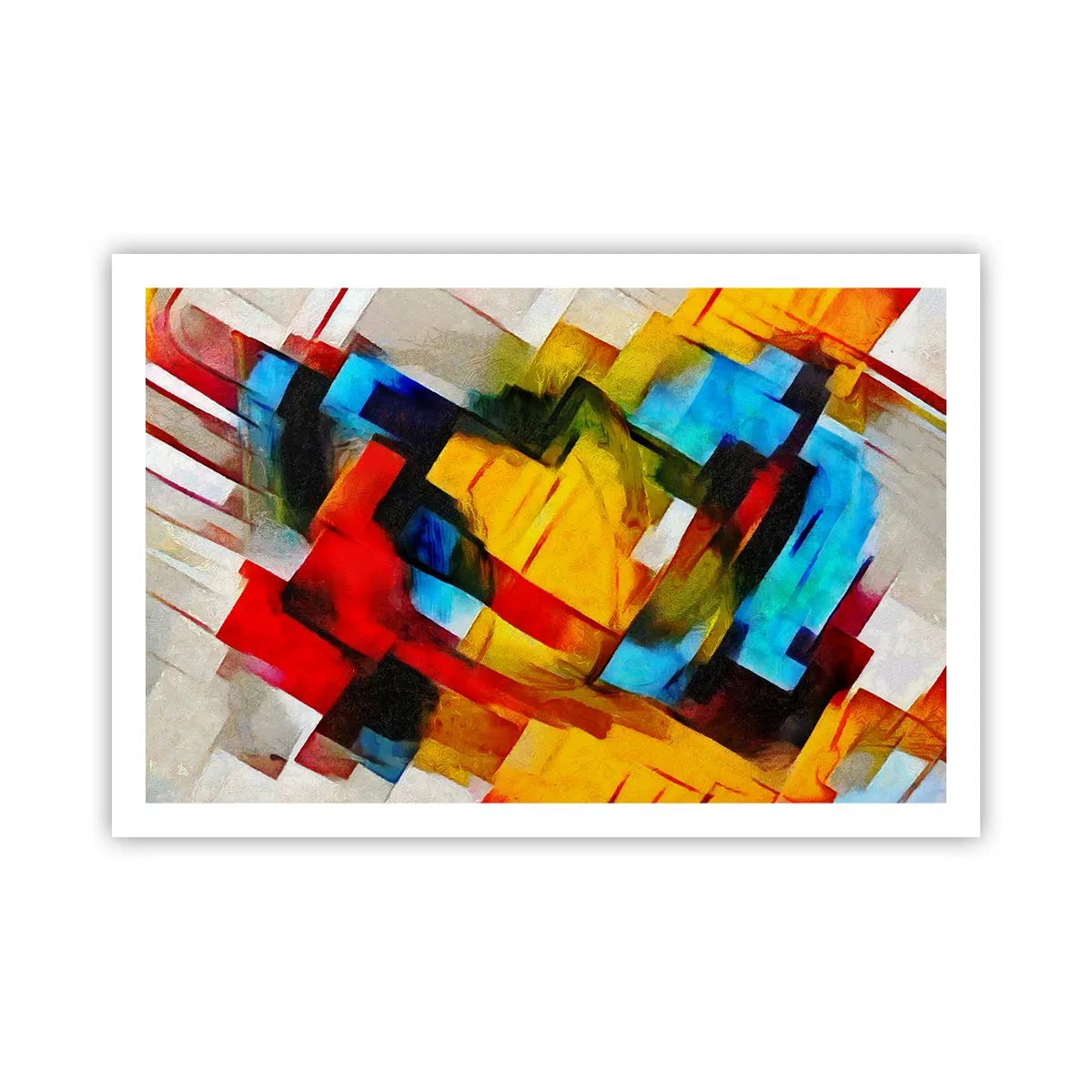 Póster - Un popurrí multicolor - 91x61 cm