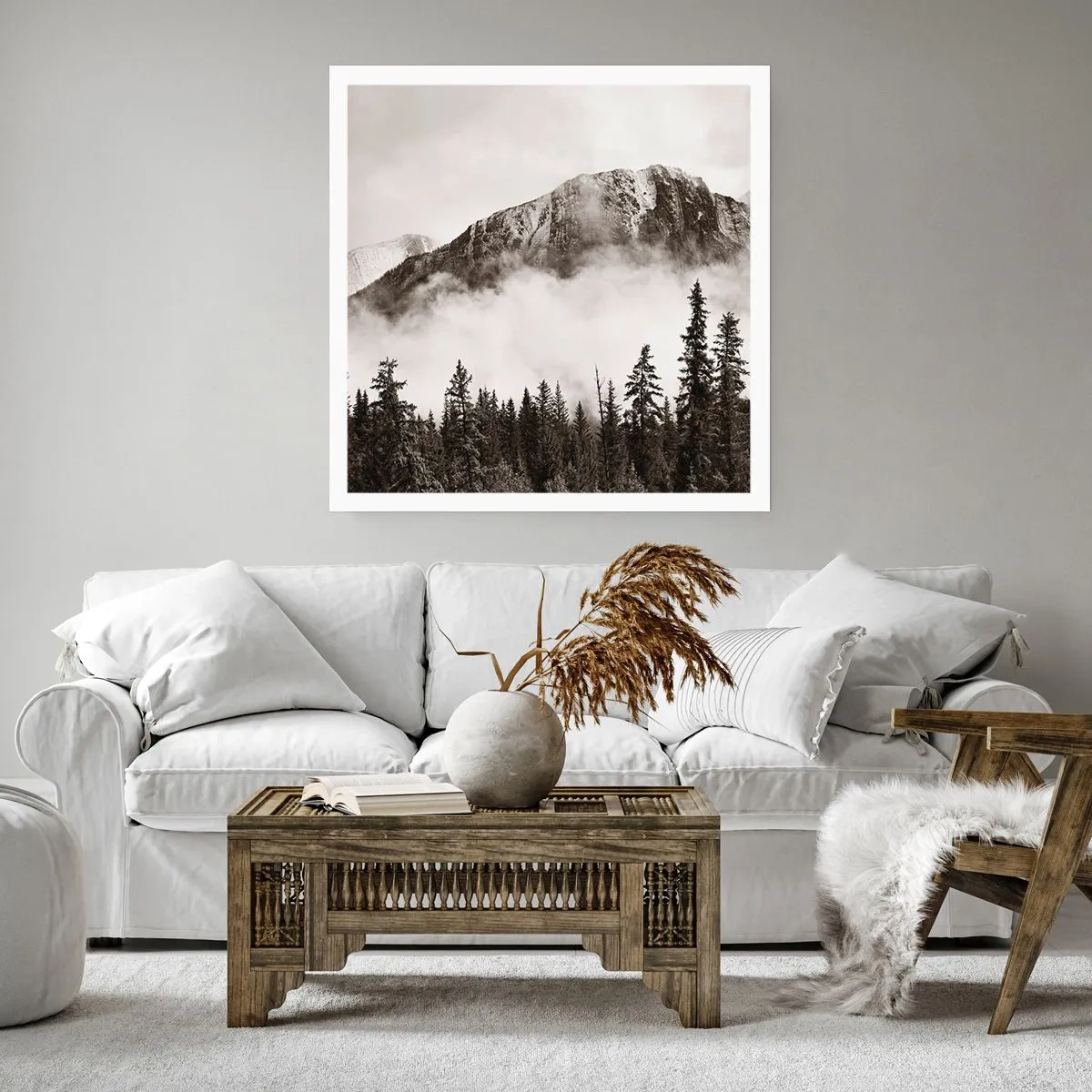 Póster - Gobernante de granito - 40x40 cm