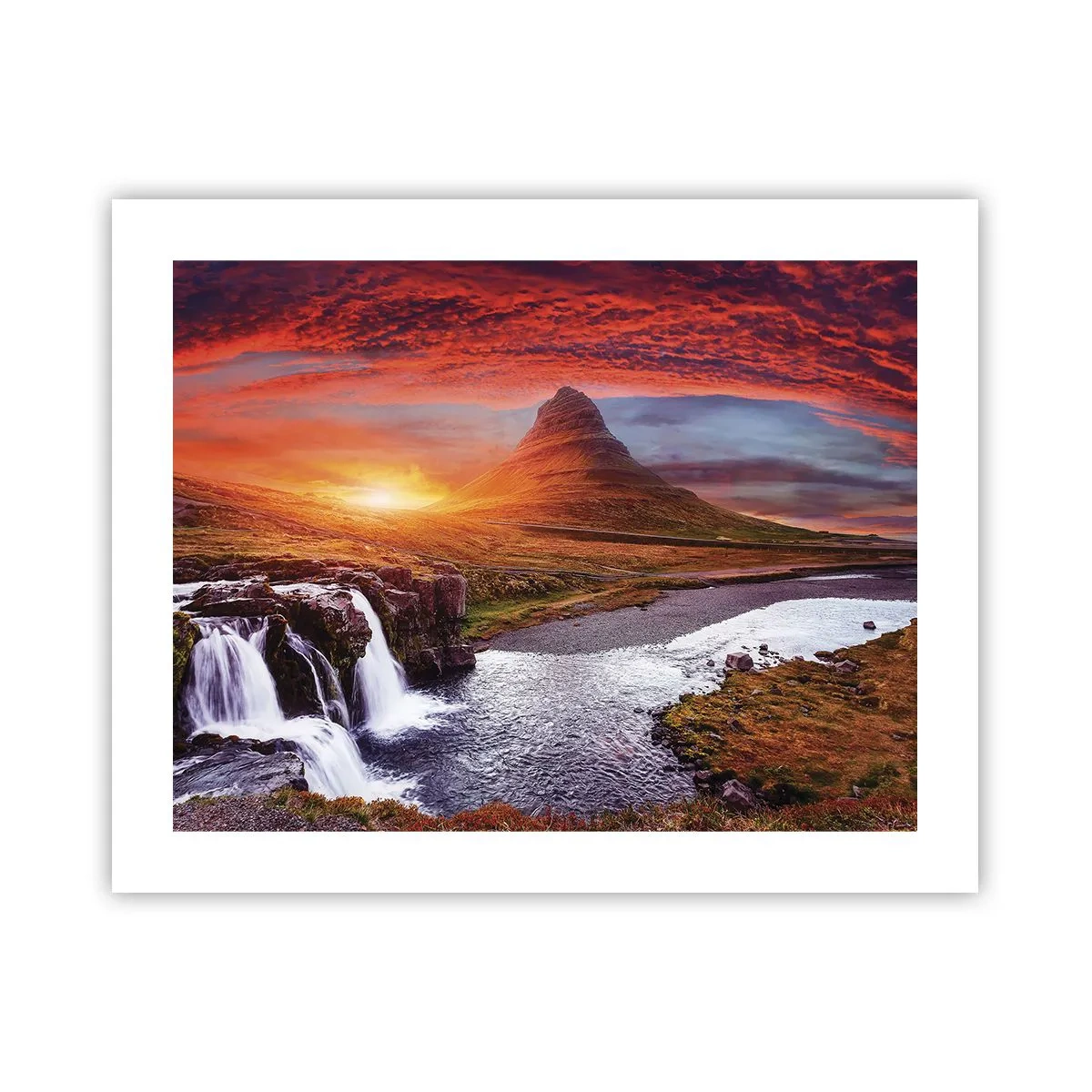 Póster - Una vista de la Tierra Media - 50x40 cm