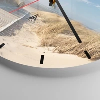 Esfera sin numeración, con rayas