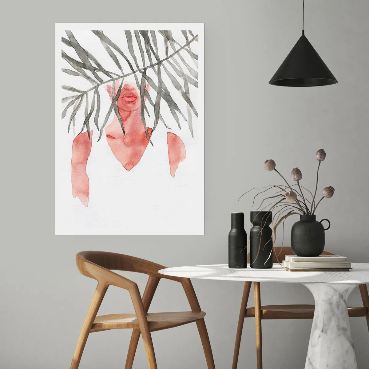 Póster - Dama del trópico - 61x91 cm