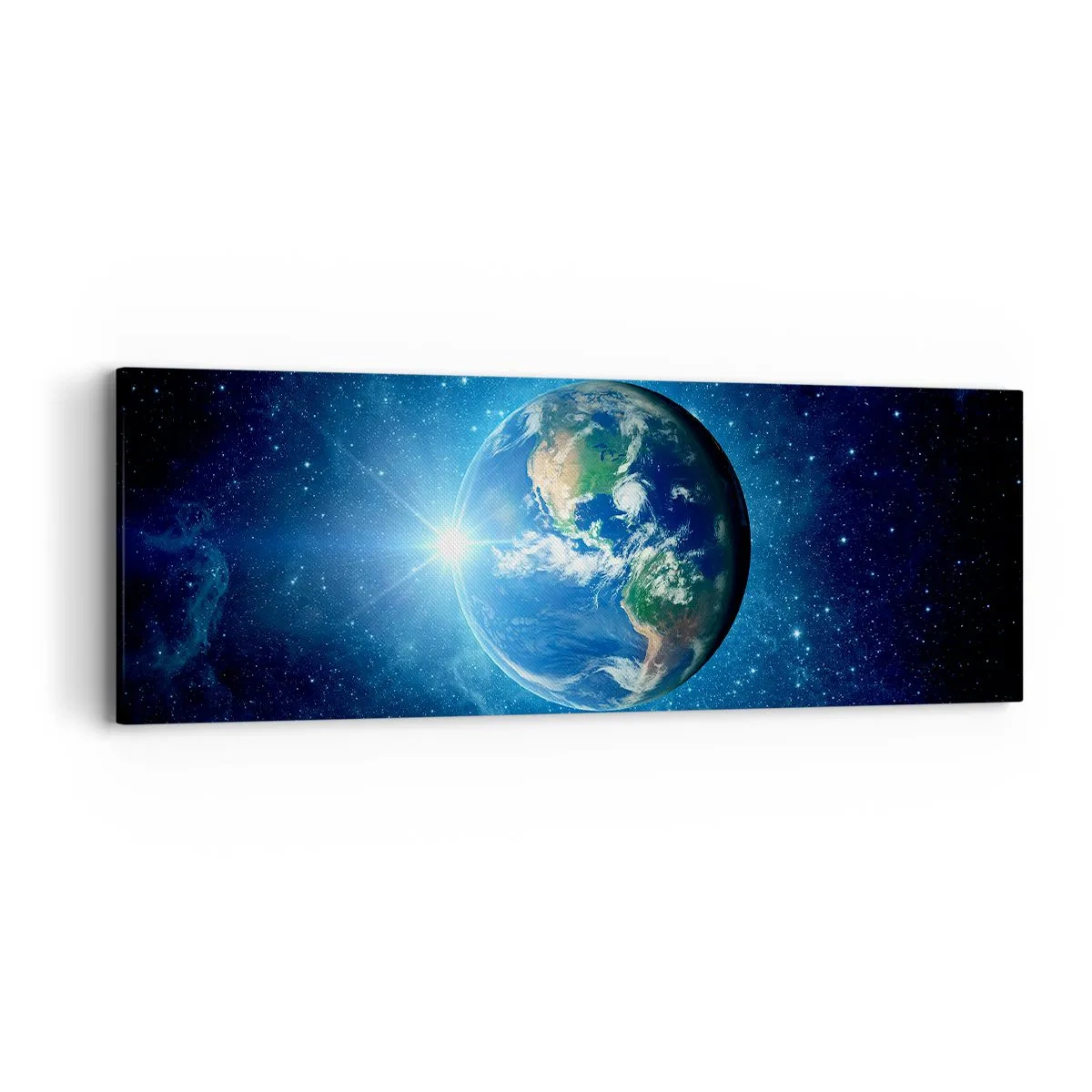 Cuadro sobre lienzo - Impresión de Imagen - Estamos en el cielo - 90x30 cm