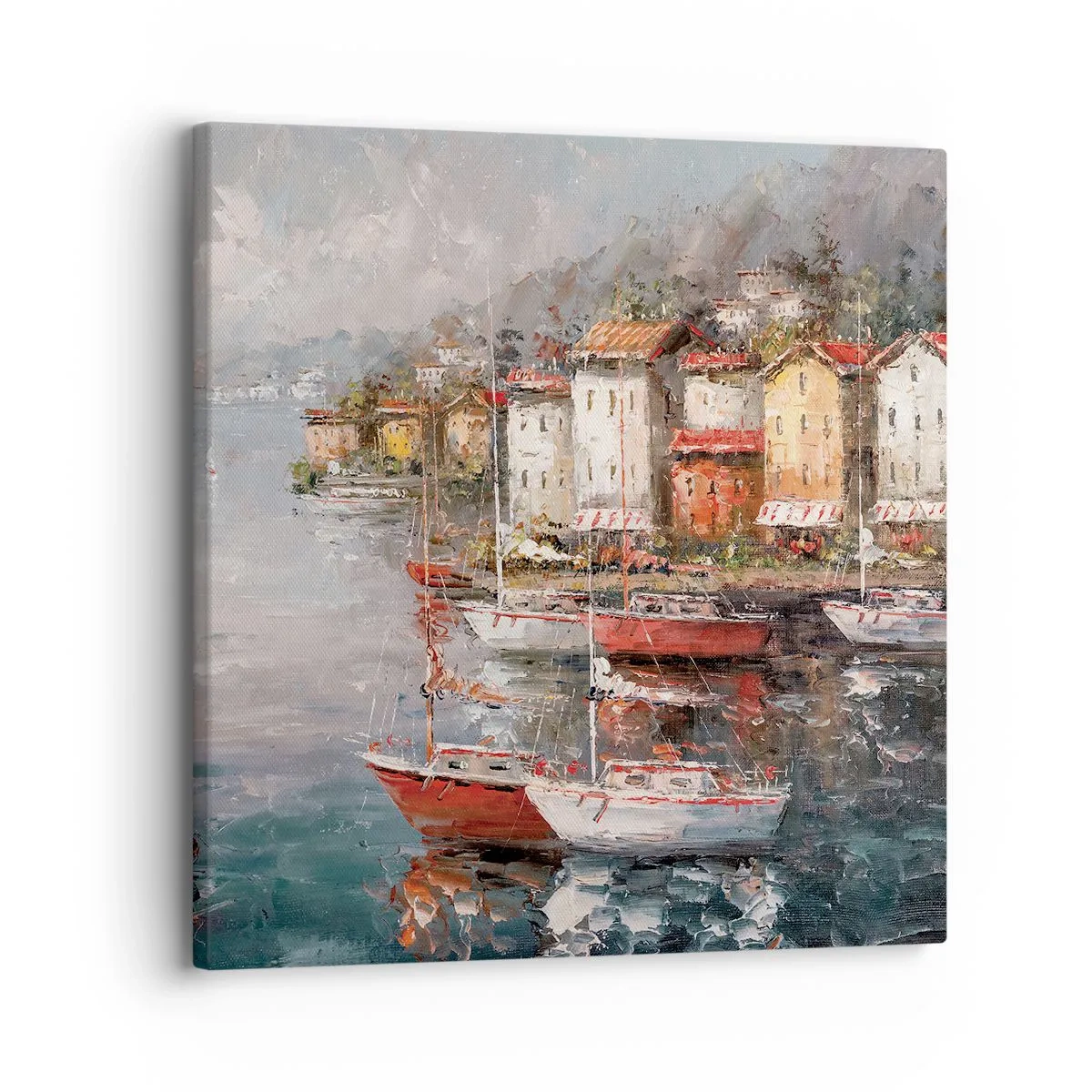 Cuadro sobre lienzo - Impresión de Imagen - Un refugio romántico - 30x30 cm