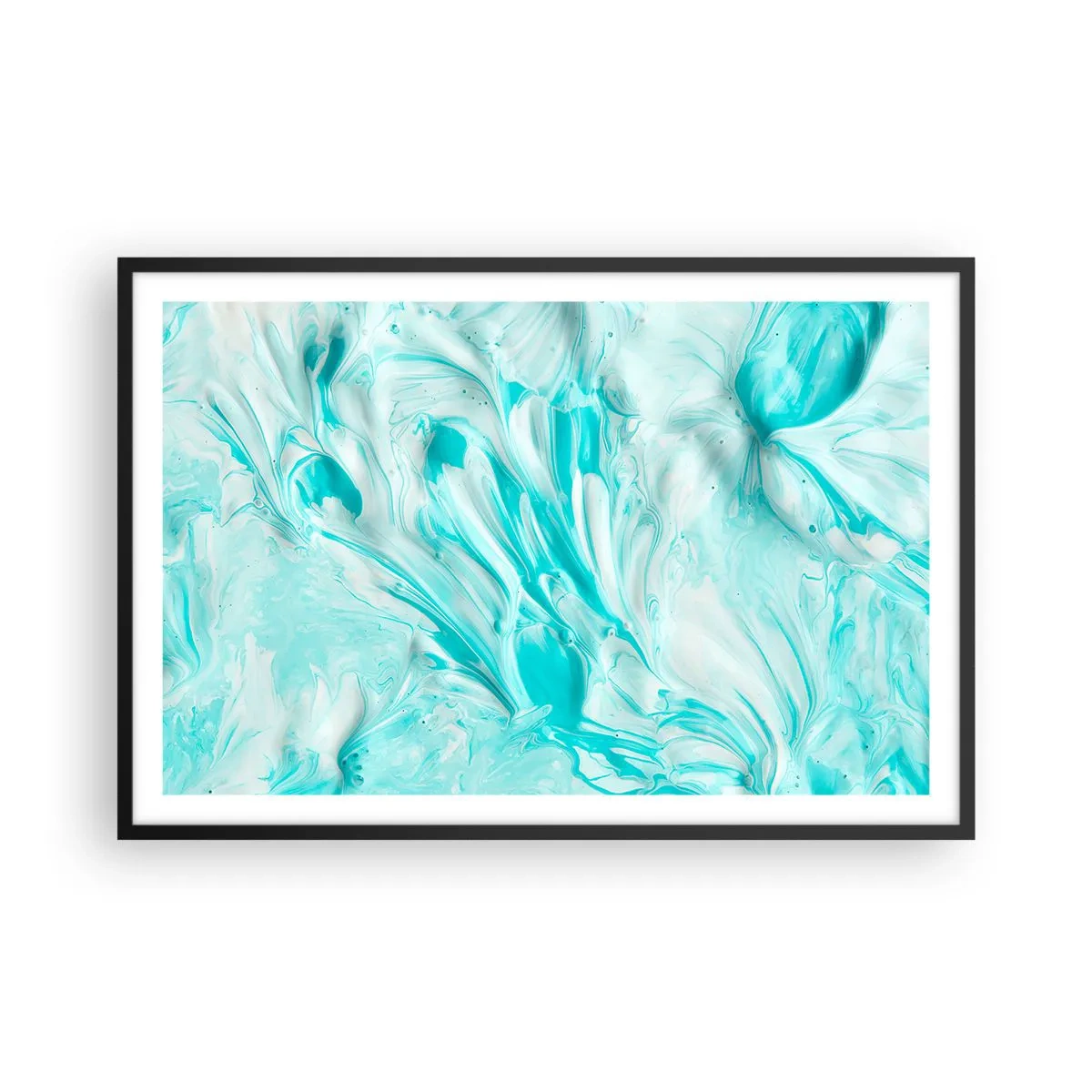 Póster en marco negro - Juntos para siempre - 91x61 cm