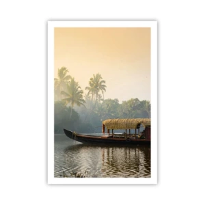 Póster - Casa en el río - 61x91 cm