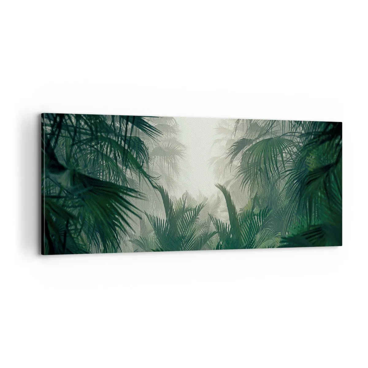 Cuadro sobre lienzo - Impresión de Imagen - Misterio tropical - 100x40 cm