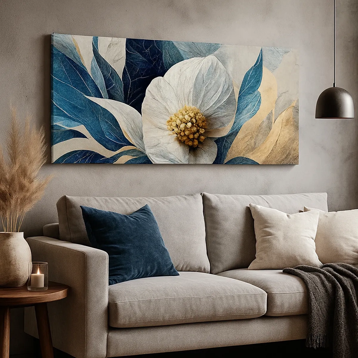 Cuadro sobre lienzo - Impresión de Imagen - Con un corazón de oro - 30x30 cm