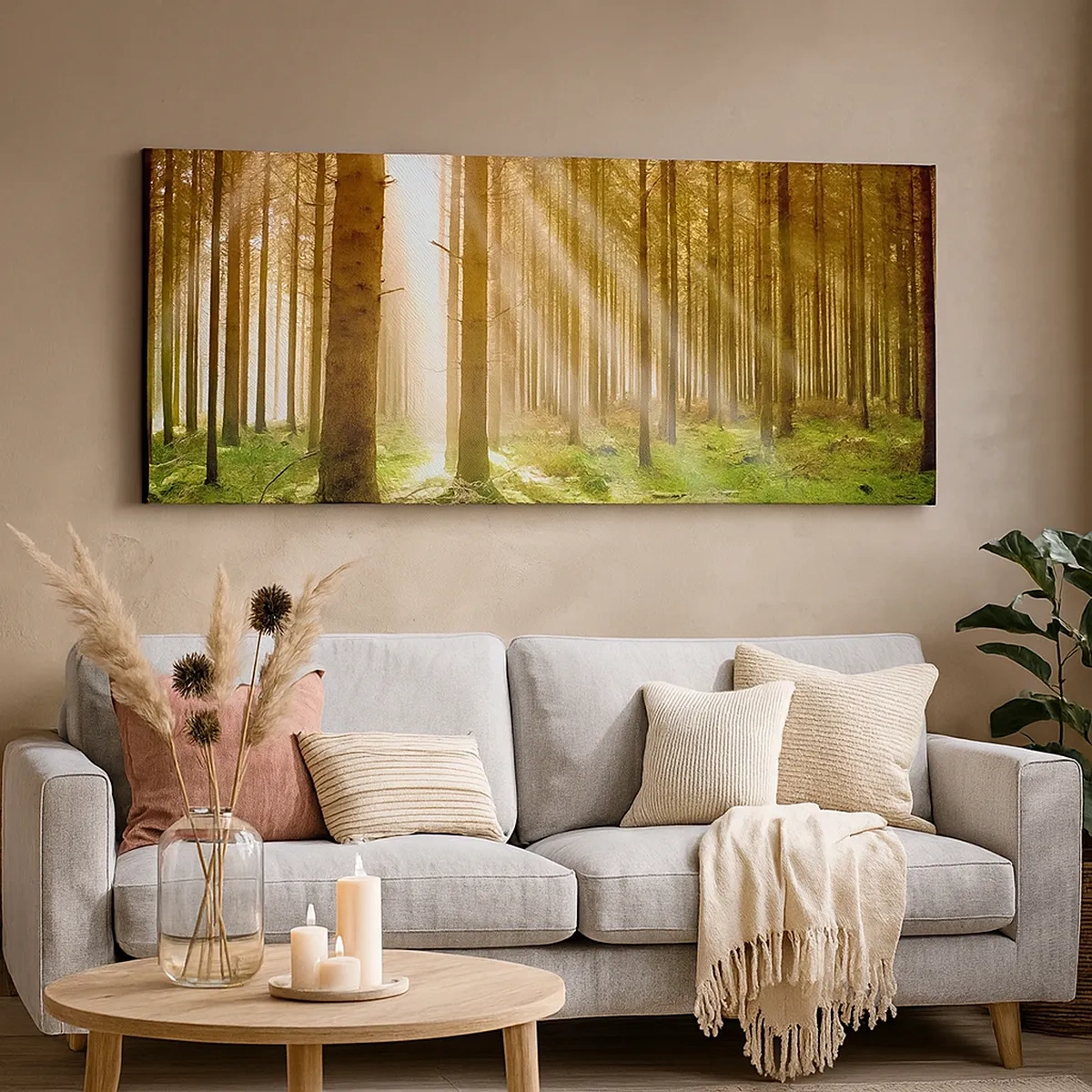 Cuadro sobre lienzo - Impresión de Imagen - Los elfos se aproximan - 30x30 cm