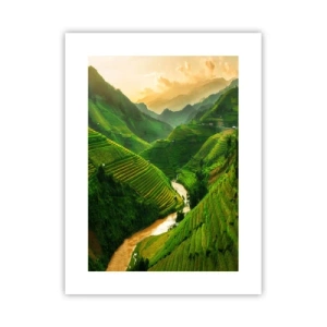 Póster - Valle vietnamita - 30x40 cm