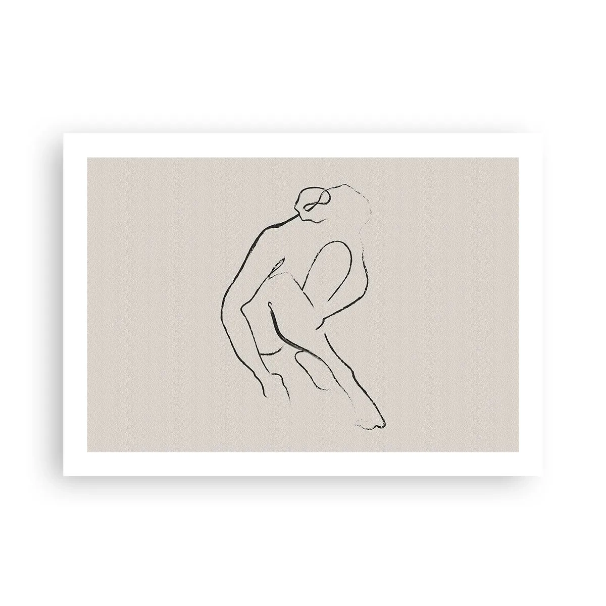 Póster - Boceto íntimo - 70x50 cm