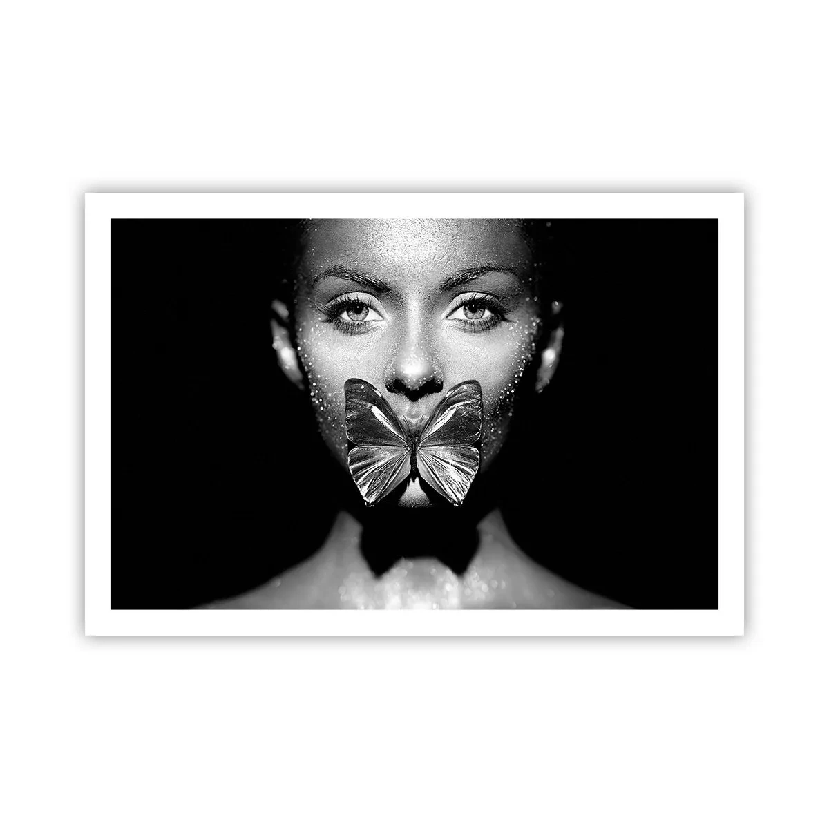 Póster - Beso de mariposa - 91x61 cm