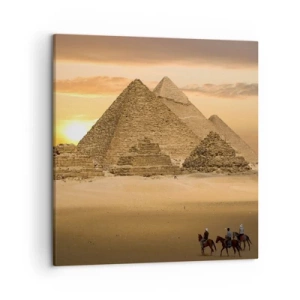 Cuadro sobre lienzo - Impresión de Imagen - Sin cambios desde hace miles de años - 50x50 cm