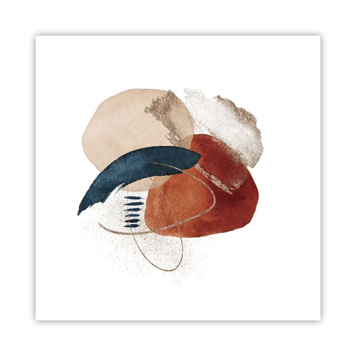 Póster - Composición ovalada - 50x50 cm