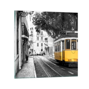 Cuadro sobre vidrio - Impresiones sobre Vidrio - Y un fado de fondo - 40x40 cm