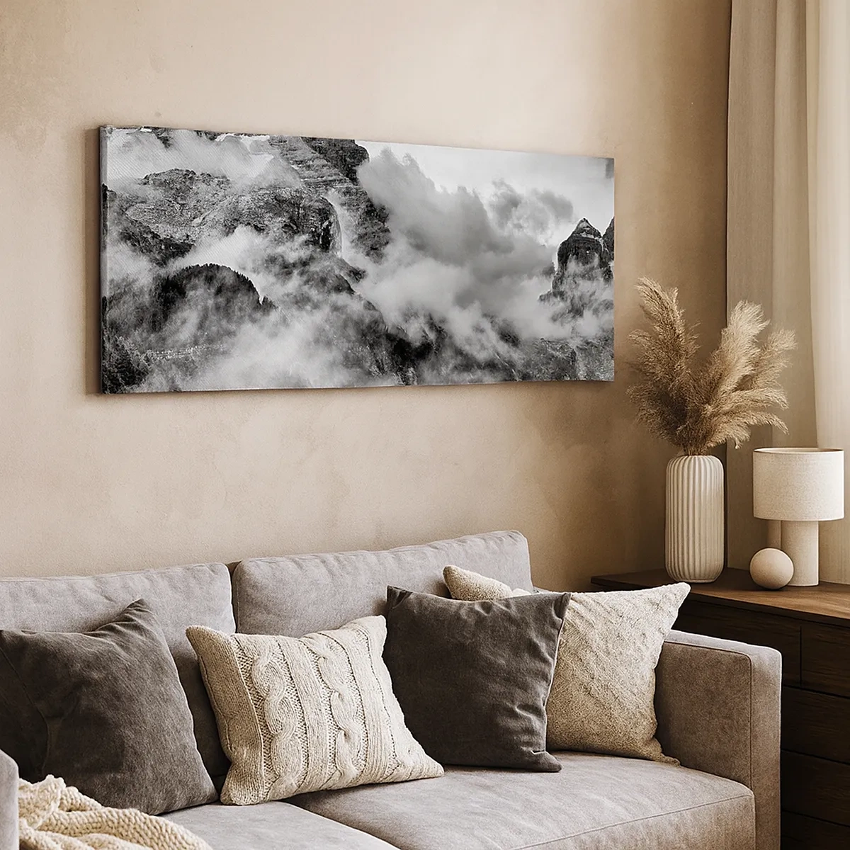 Cuadro sobre lienzo - Impresión de Imagen - Hermoso y cruel - 30x30 cm