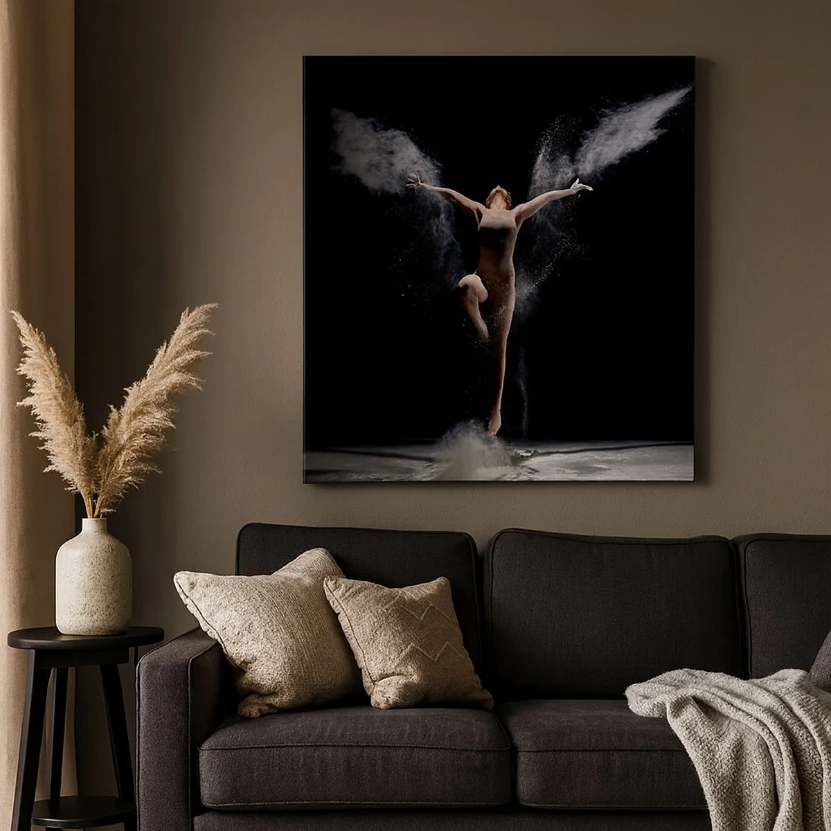 Cuadro sobre lienzo - Impresión de Imagen - Los duendes existen - 30x30 cm