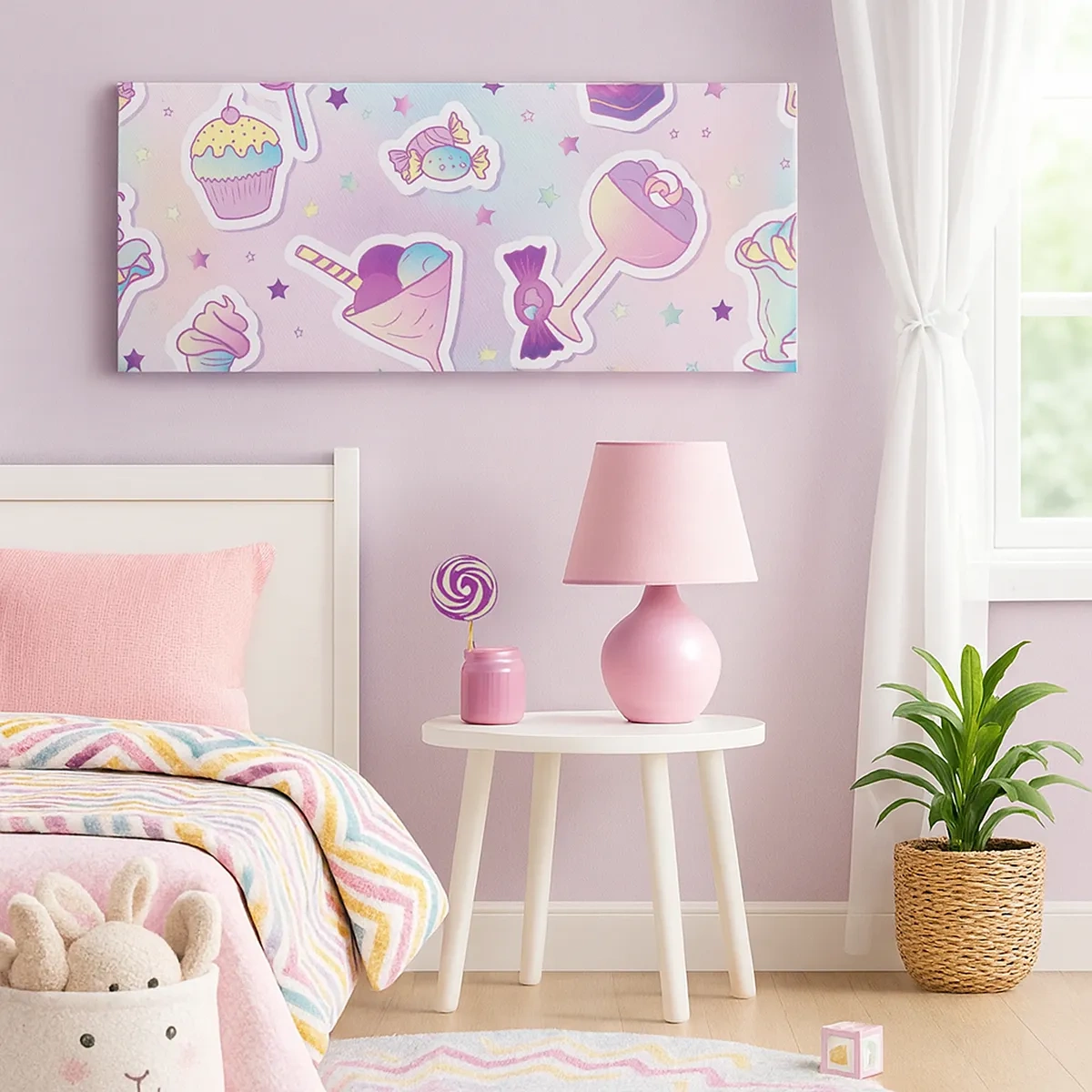 Cuadro sobre lienzo - Impresión de Imagen - Cumplir años todos los días - 30x30 cm