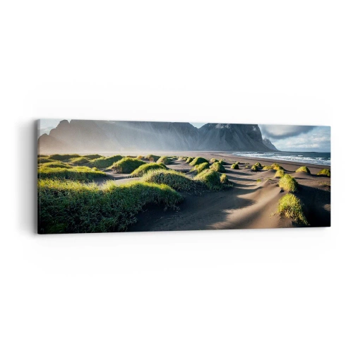 Cuadro sobre lienzo - Impresión de Imagen - Armonía de los elementos - 90x30 cm