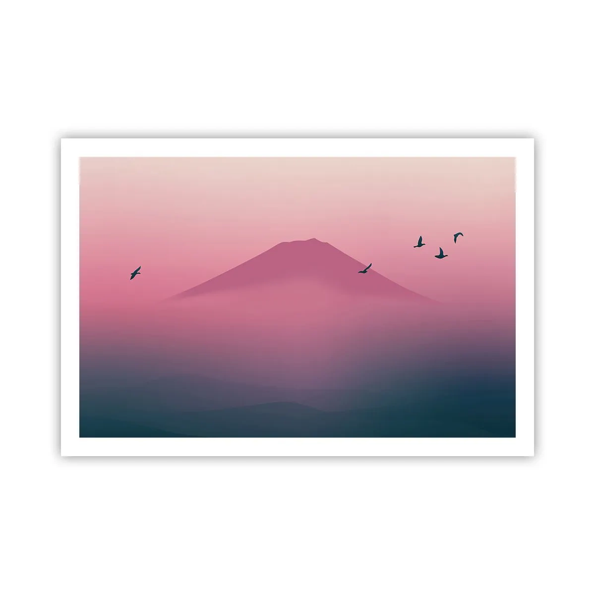 Póster - Sobre las nubes - 91x61 cm