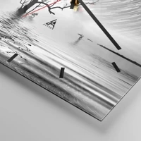 Esfera sin numeración, con rayas