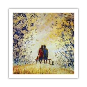 Póster - Un momento mágico - 60x60 cm