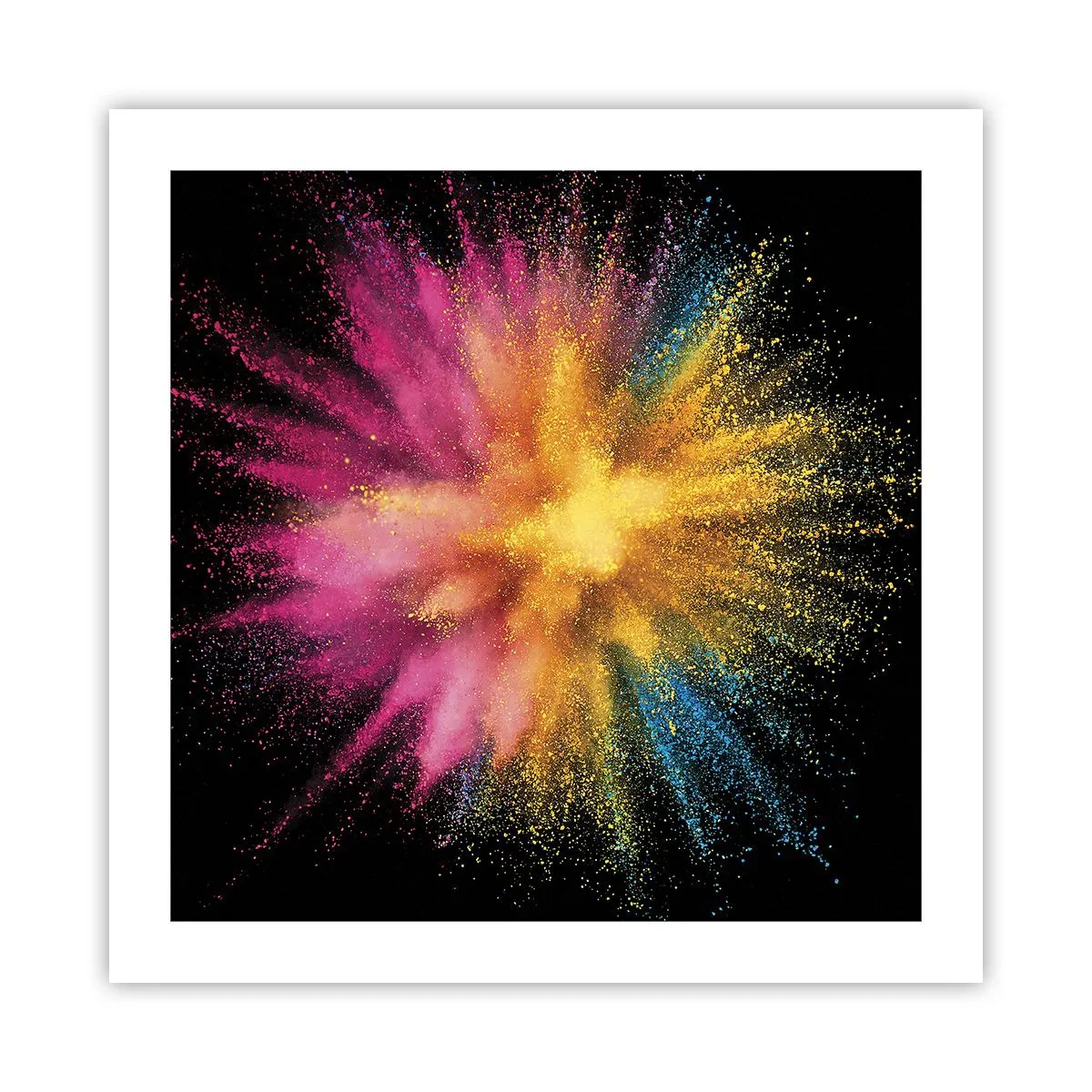 Póster - El nacimiento de los colores - 50x50 cm