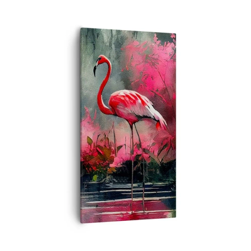 Cuadro sobre lienzo - Impresión de Imagen - Una lección de encanto natural - 55x100 cm