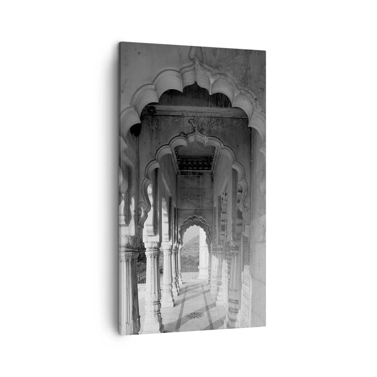 Cuadro sobre lienzo - Impresión de Imagen - El escenario de los cuentos de Oriente - 45x80 cm