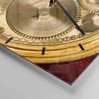 Esfera sin numeración, con rayas