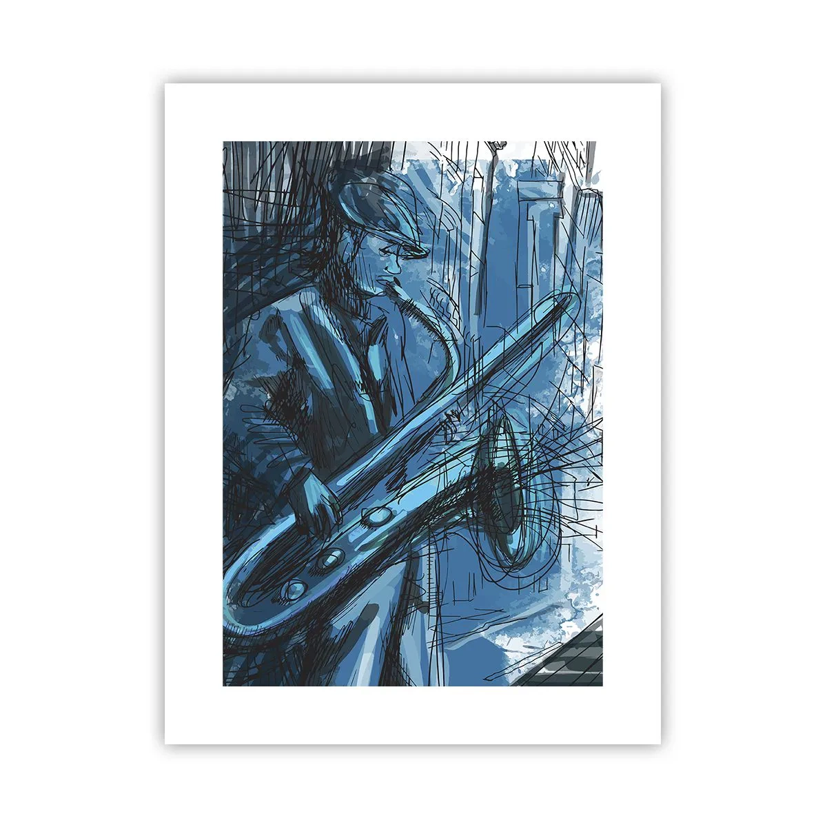 Póster - Rapsodia urbana - 30x40 cm