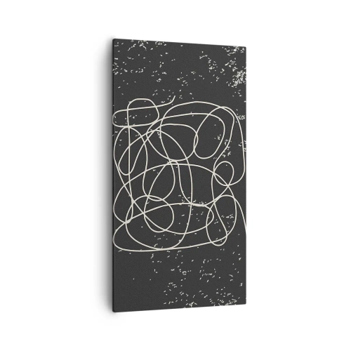 Cuadro sobre lienzo - Impresión de Imagen - Pensamientos errantes - 55x100 cm