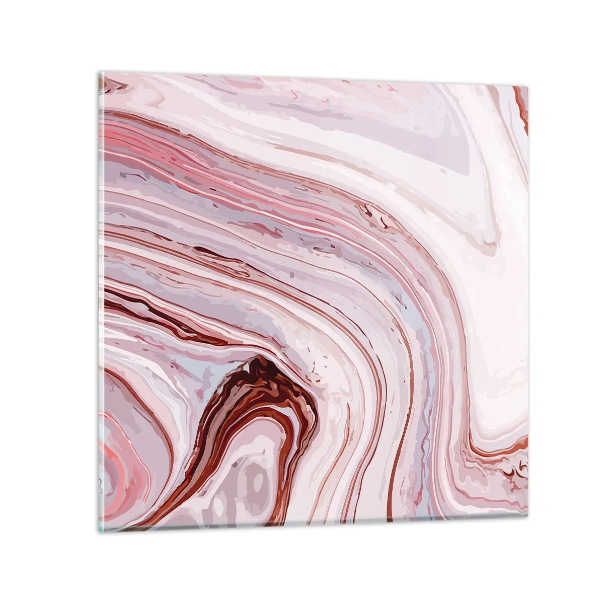 Cuadro sobre vidrio - Impresiones sobre Vidrio - Cambio de dirección - 50x50 cm