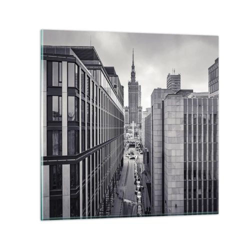 Cuadro sobre vidrio - Impresiones sobre Vidrio - Valle de Varsovia - 40x40 cm