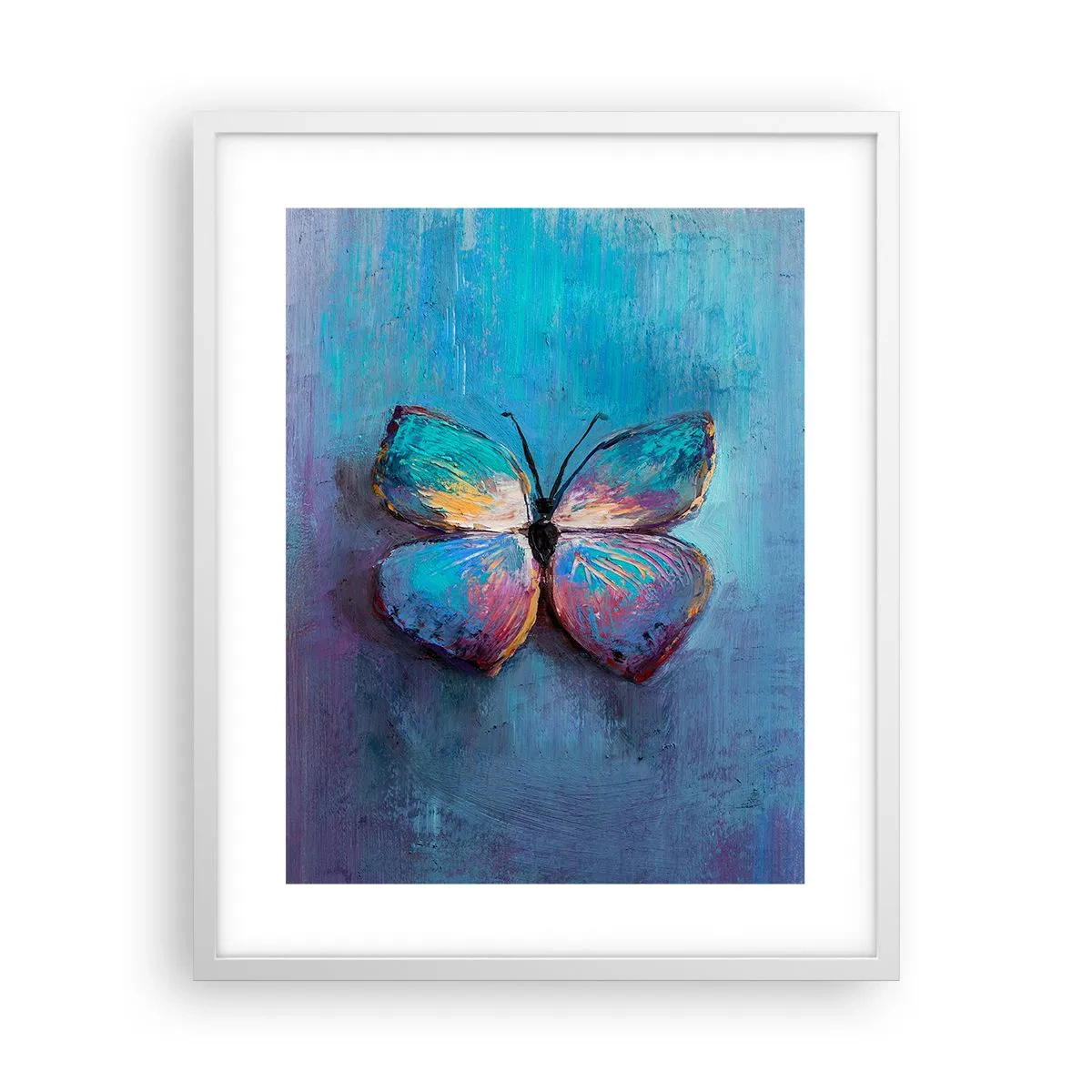 Póster en marco blanco - En todo su esplendor - 40x50 cm