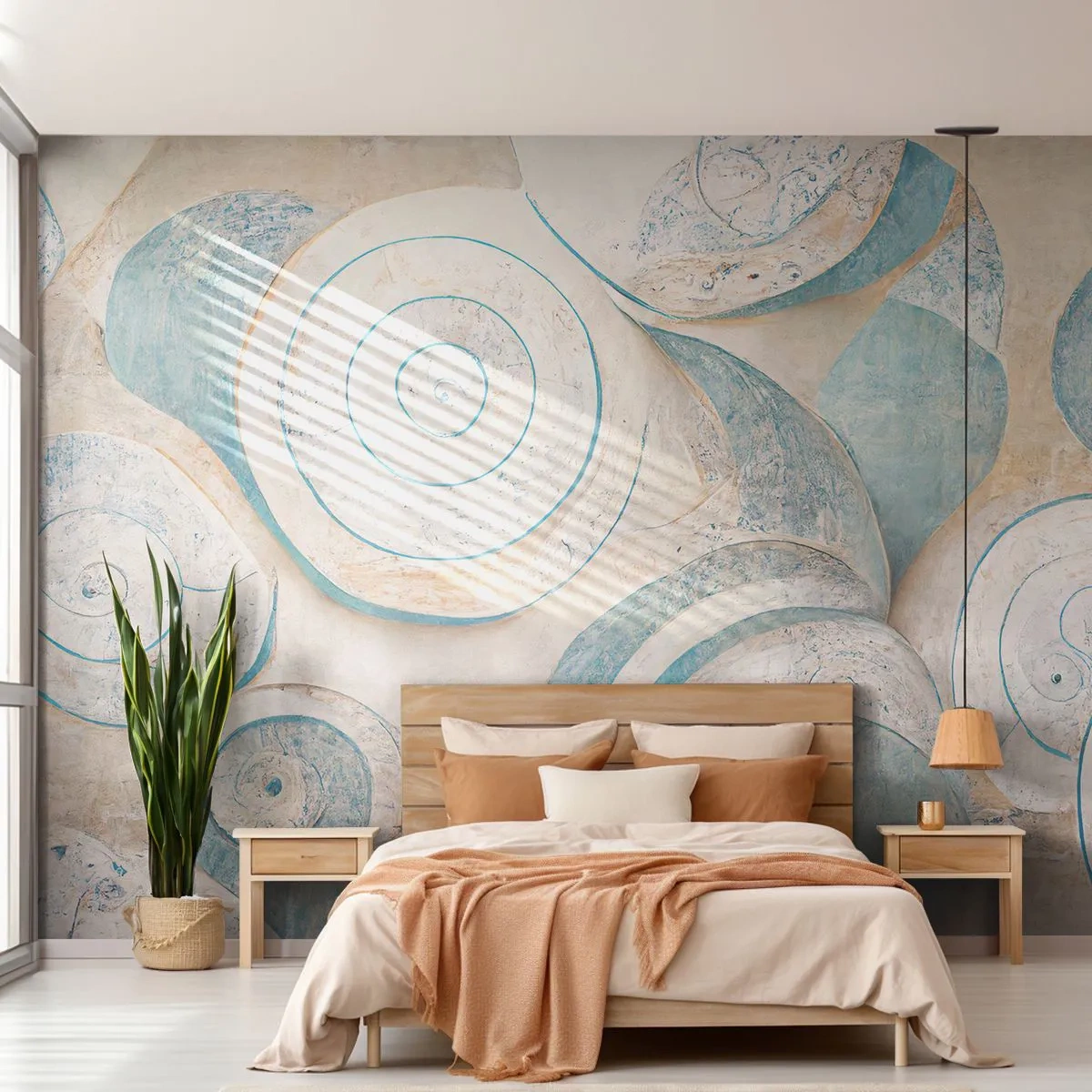 Fotomural Premium Canvas - ¿Qué esconden en su interior? - Minimalismo, Conchas, Brillante - 250x175 cm