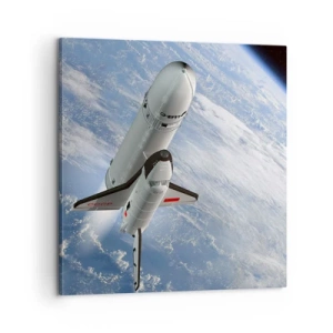 Cuadro sobre lienzo - Impresión de Imagen - Ascensión cósmica - 60x60 cm